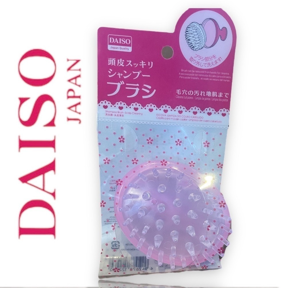 New daiso scalp massager and brush​​